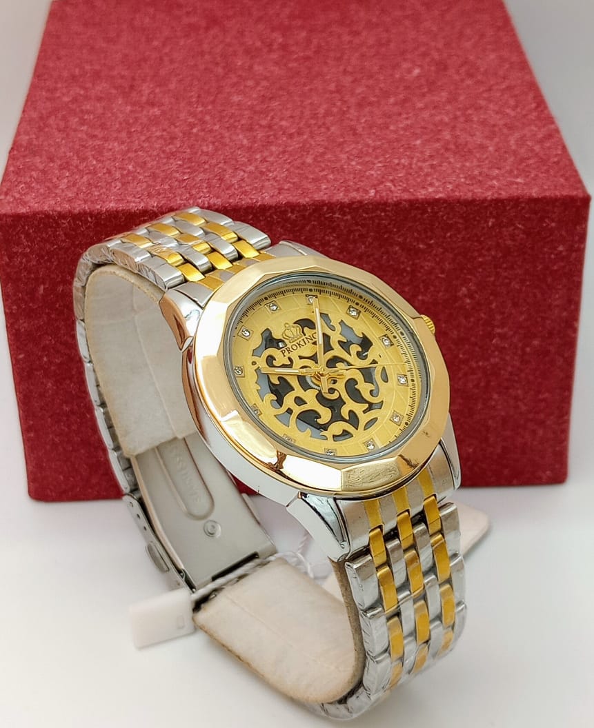 Aa1 Proking Quartz two tone Chain Style