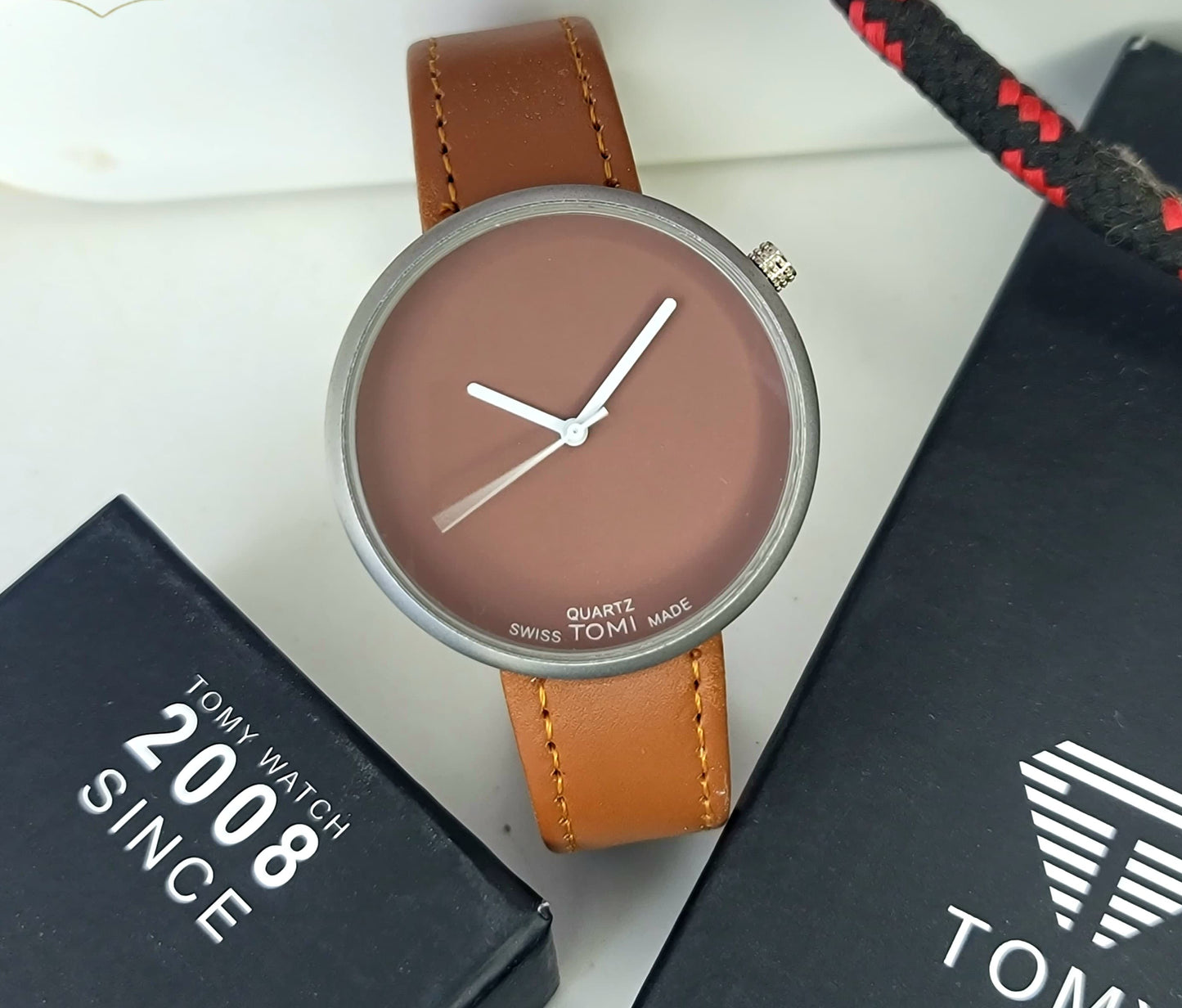Aa1 TOMI Stylish Watch For boys and girls leather strap With box