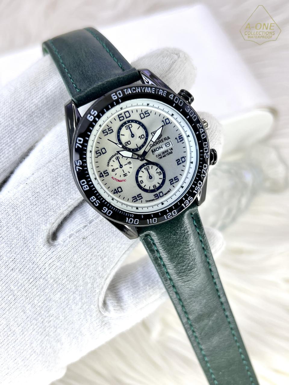 PREMIUM STRAP WATCH DAY AND DATE WORKING