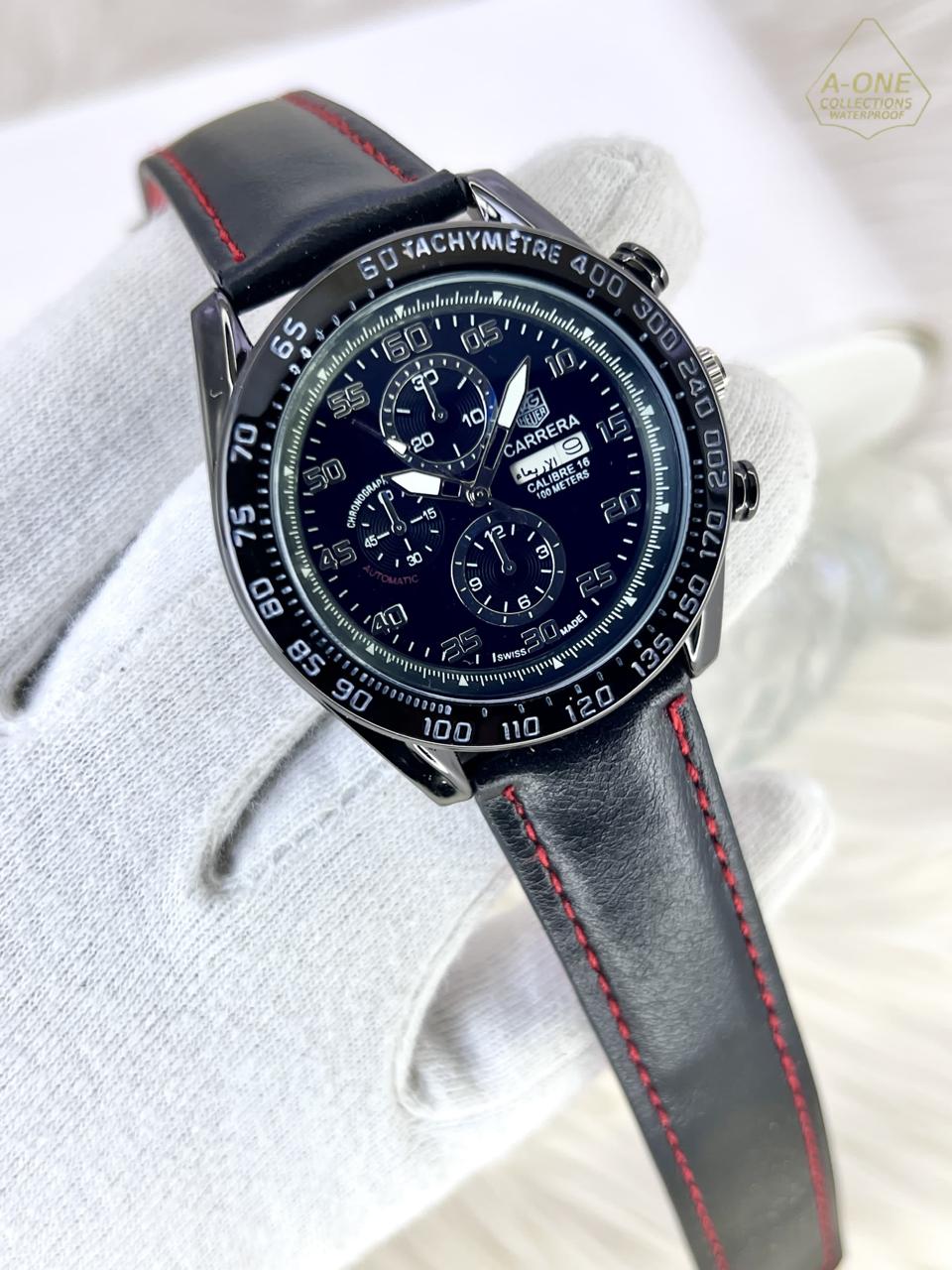 PREMIUM STRAP WATCH DAY AND DATE WORKING